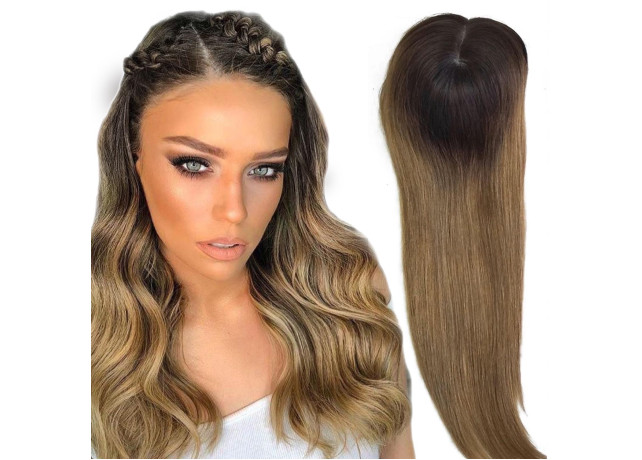 Top Lace Ombre Saten Inchis / Blond Aluna